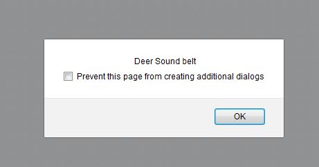 Display second object message